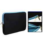 Soft Sleeve Case Zipper Bag with Baby Blue color for 12.1 inch Laptop